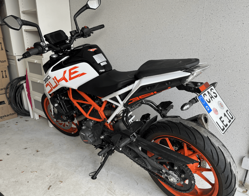 Motorrad verkaufen KTM duke 390 Ankauf